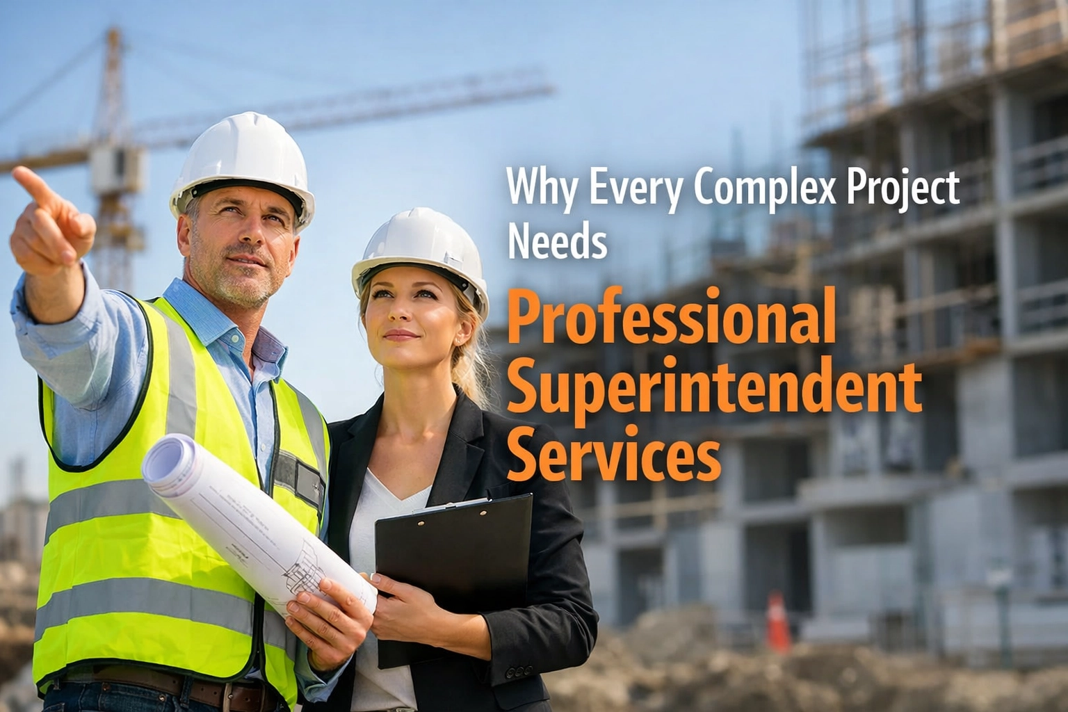 Read more about the article Why Every Complex Project Needs Professional Superintendent Services