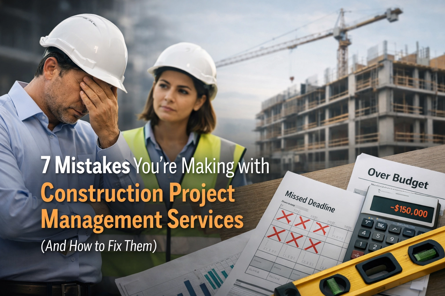 You are currently viewing 7 Mistakes You’re Making with Construction Project Management Services (And How to Fix Them)